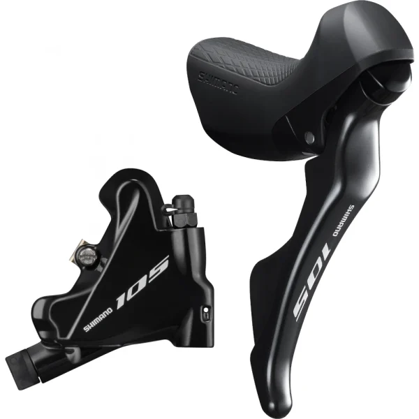 Shimano 105 ST-R7025/BR-R7070 11 Fach Schalthebel/Scheibenbremse Silky Black Hinten 1