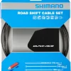 Shimano Dura Ace 9000 Schaltzug-Set Schwarz Road 5