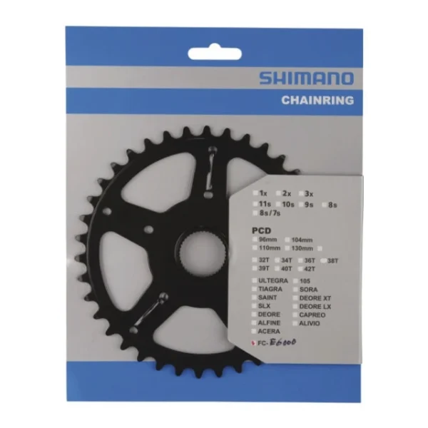 Shimano STePS FC-E6000-11 38 Zähne Kettenblatt 1