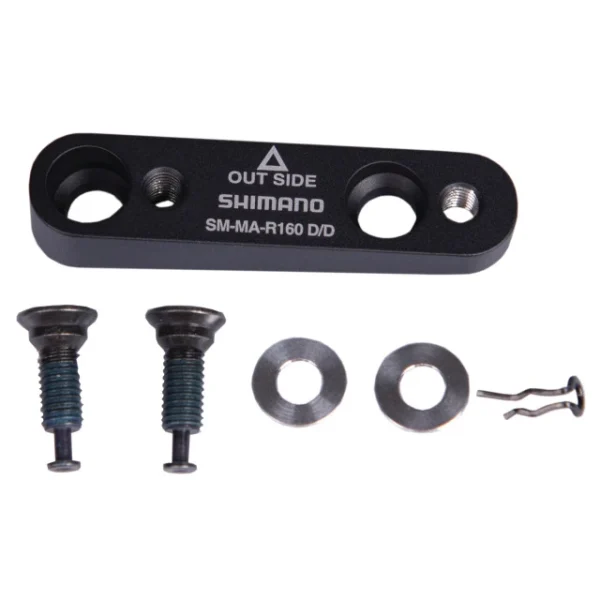 Shimano Disc Adapter Road Flatmount Hinterrad 160mm 1