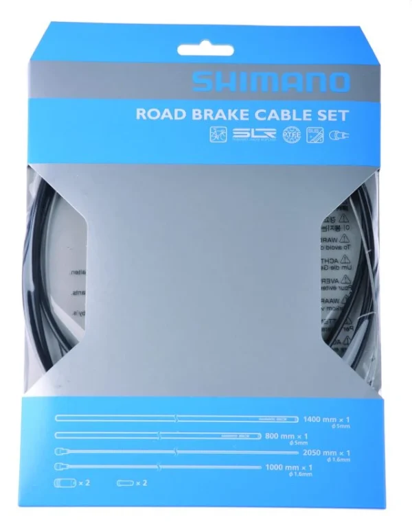 Shimano Bremszug-Set Schwarz Road 1