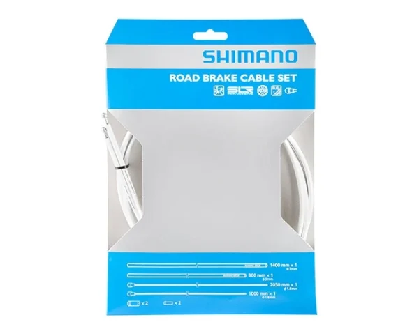 Shimano Bremszug-Set Weiss Road 1